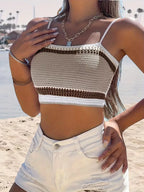 Selena | Top Estivo Attillato da Donna con Spalline