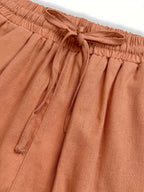 Sorina | Pantaloni larghi leggeri a vita alta
