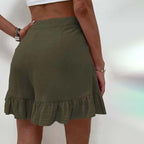 Serelune | Pantaloncini Estivi da Donna con Volant