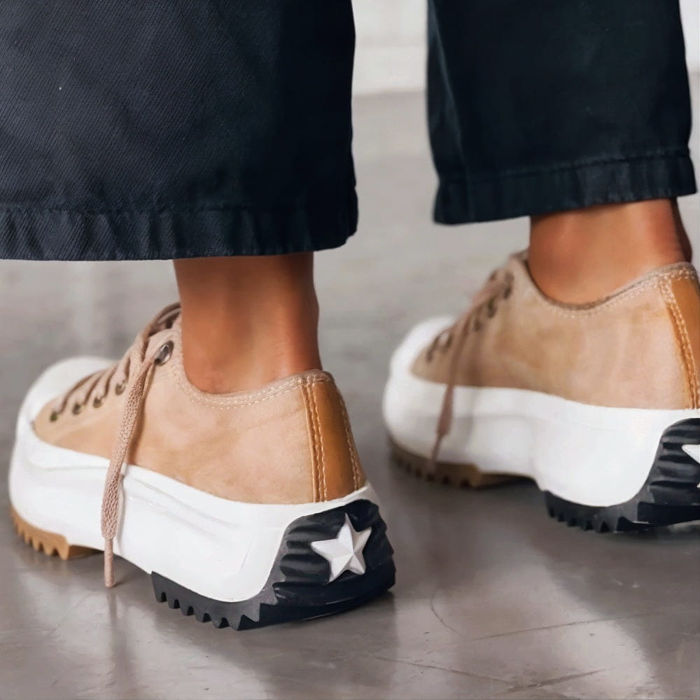 Zenvira | Sneakers Platform Casual da Donna con Lacci