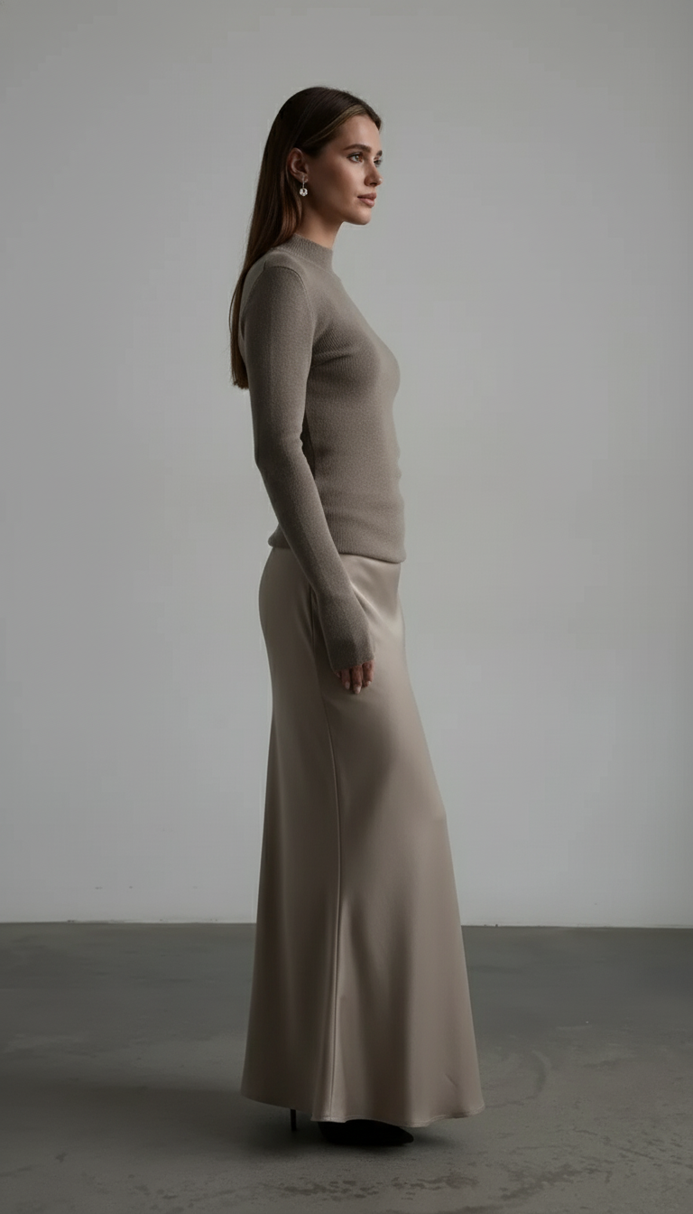 Colette | Gonna maxi da donna a taglio aderente
