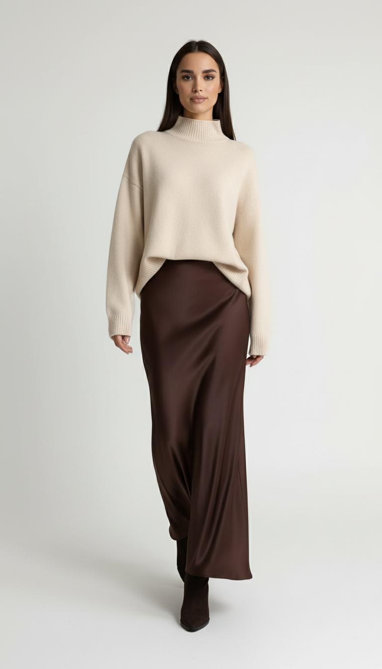 Colette | Gonna maxi da donna a taglio aderente