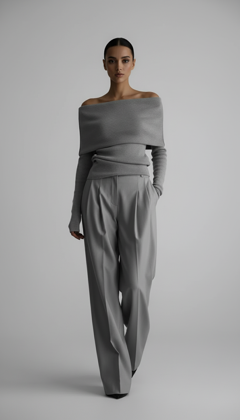 Odette | Maglione da donna con spalle scoperte