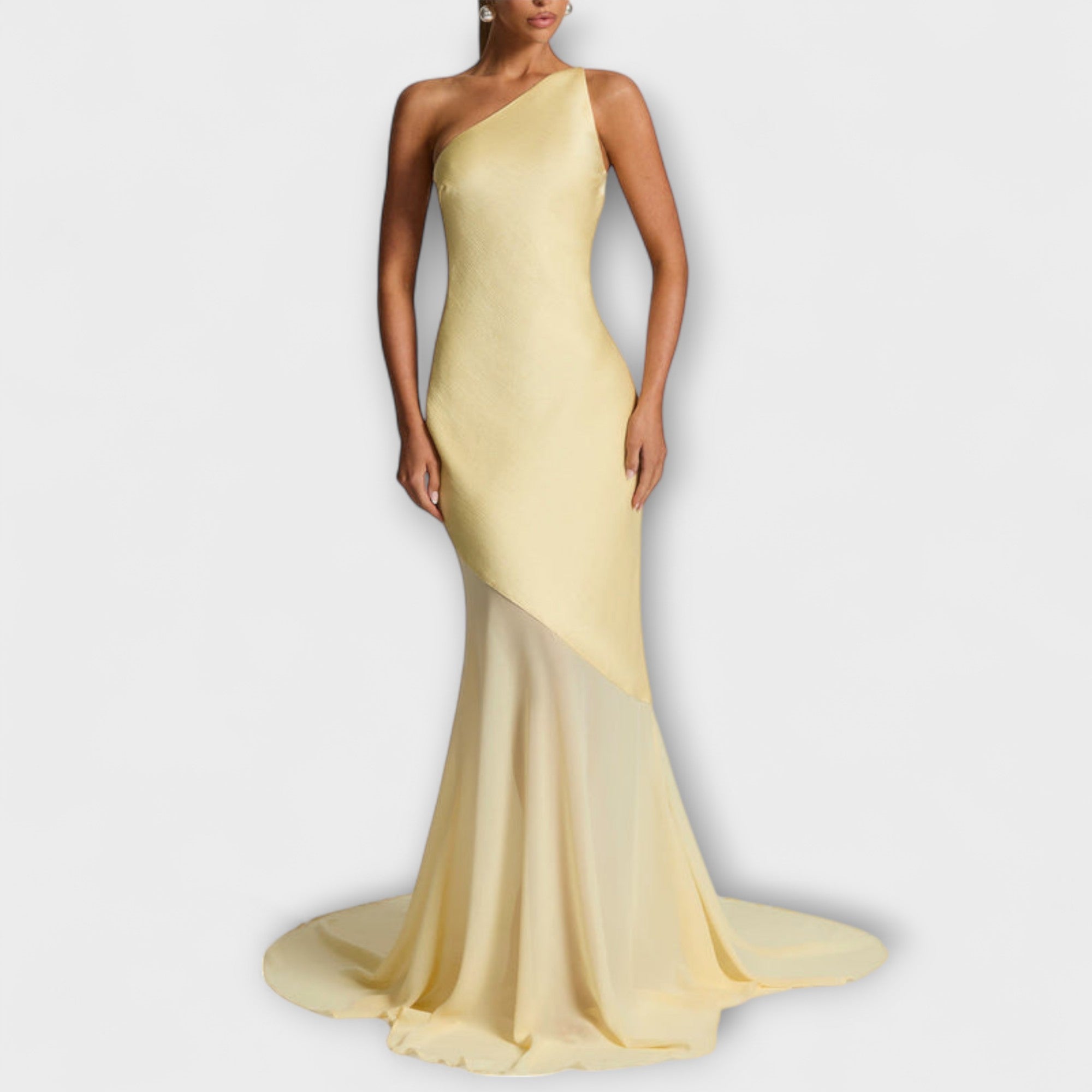 Seraphina | Damska Suknia Balowa One-Shoulder Syreni Fason
