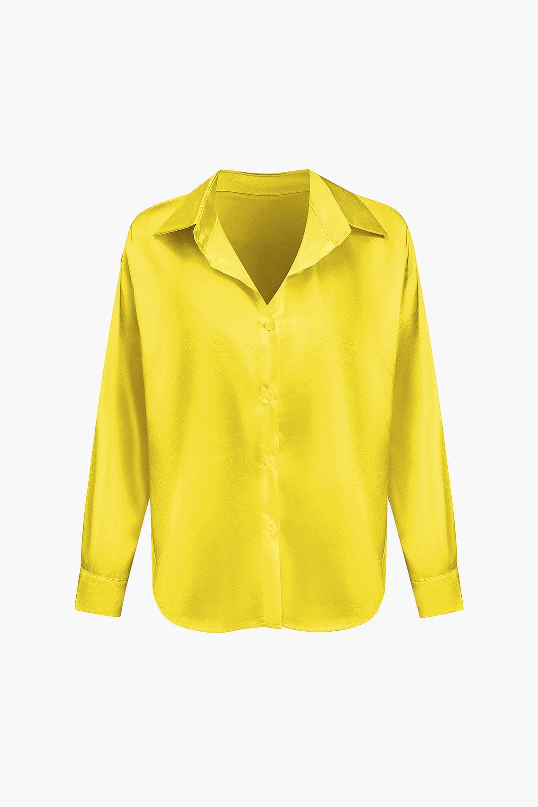 Dobrosława | Camicia elegante da donna in raso con maniche lunghe