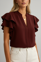 Bordeaux blouse