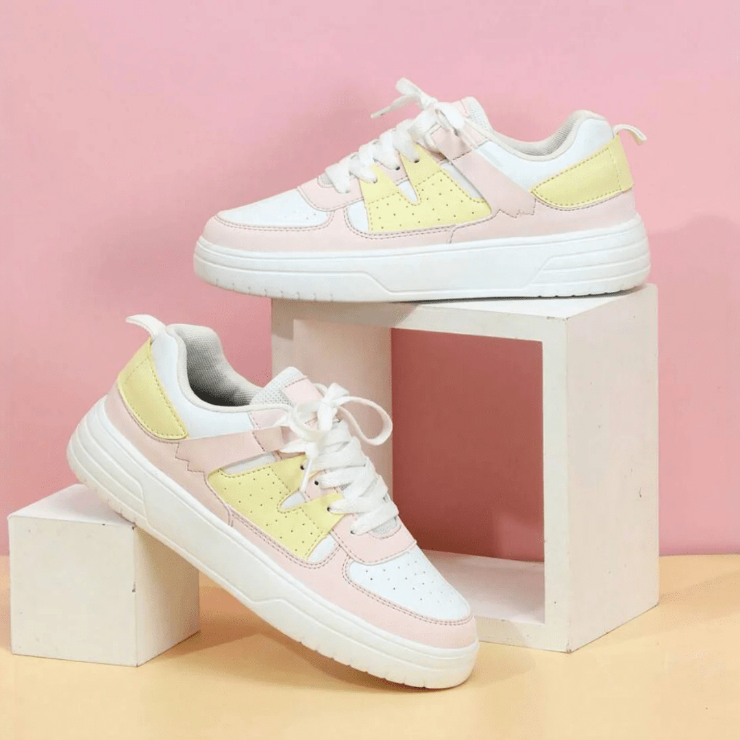 Sorina | Sneakers sportive da donna in colori a contrasto