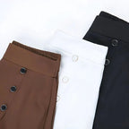 Calèna | Eleganti Pantaloni Palazzo Larghi a Vita Alta
