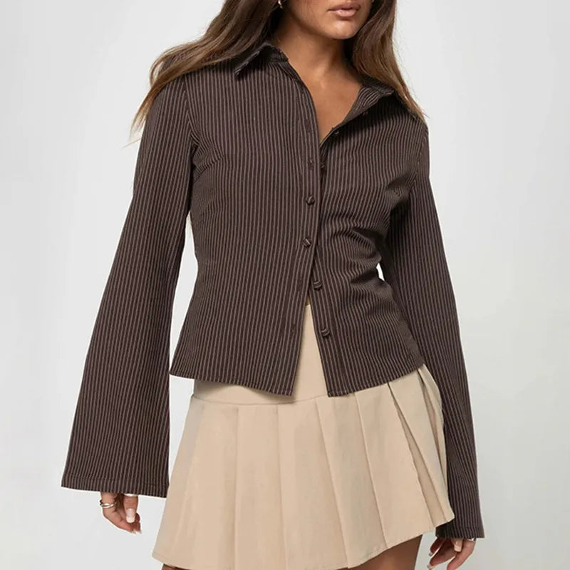 Hayley | Camicetta Vintage da Donna in Stile Elegante Retrò