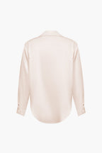 Dobrosława | Camicia elegante da donna in raso con maniche lunghe