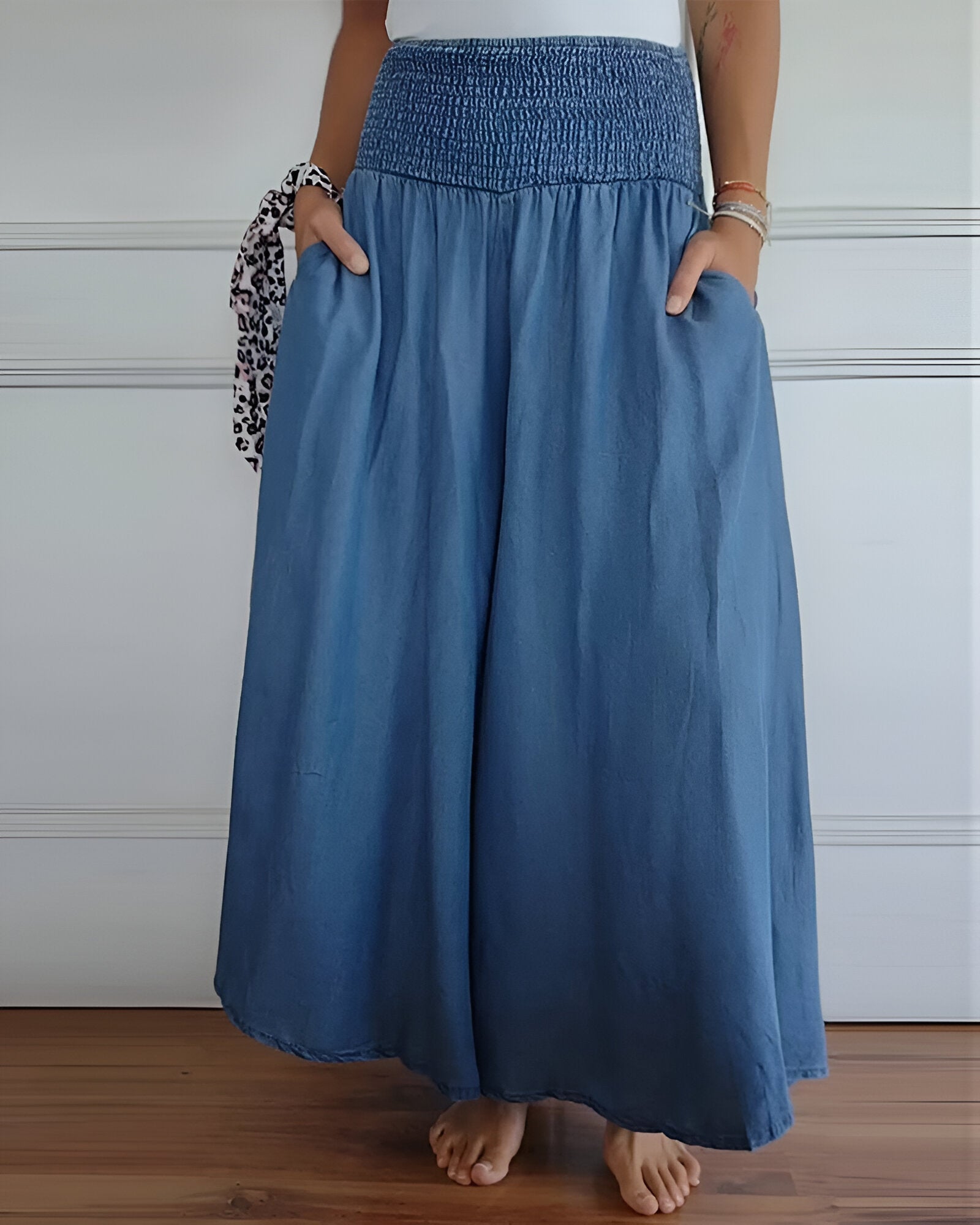 Maribel | Gonna lunga da donna con vita elastica