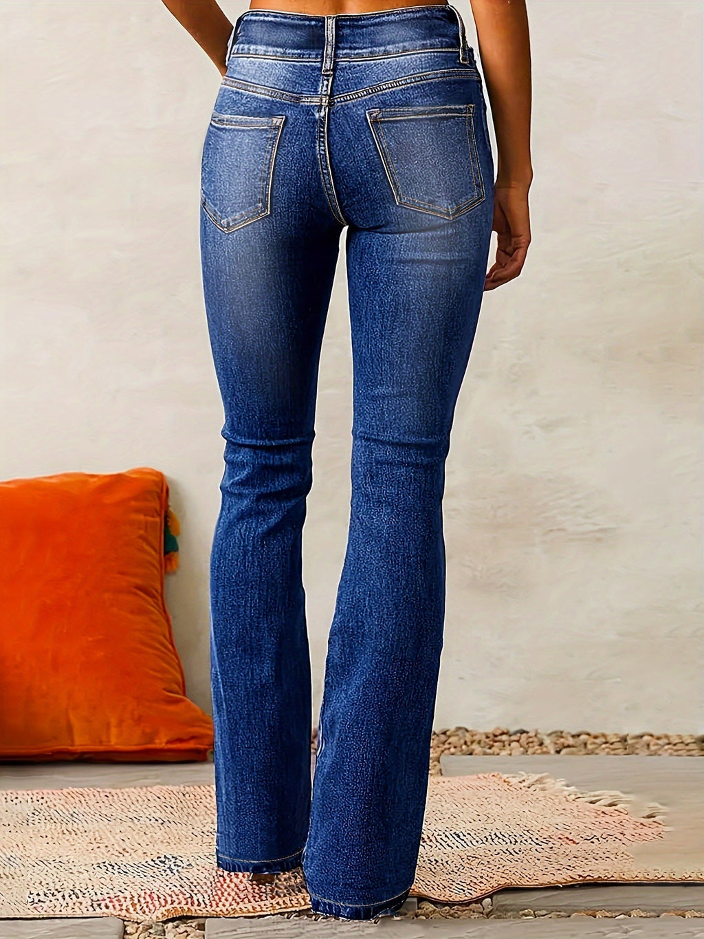 Aurielle | Jeans a Zampa da Donna a Vita Alta