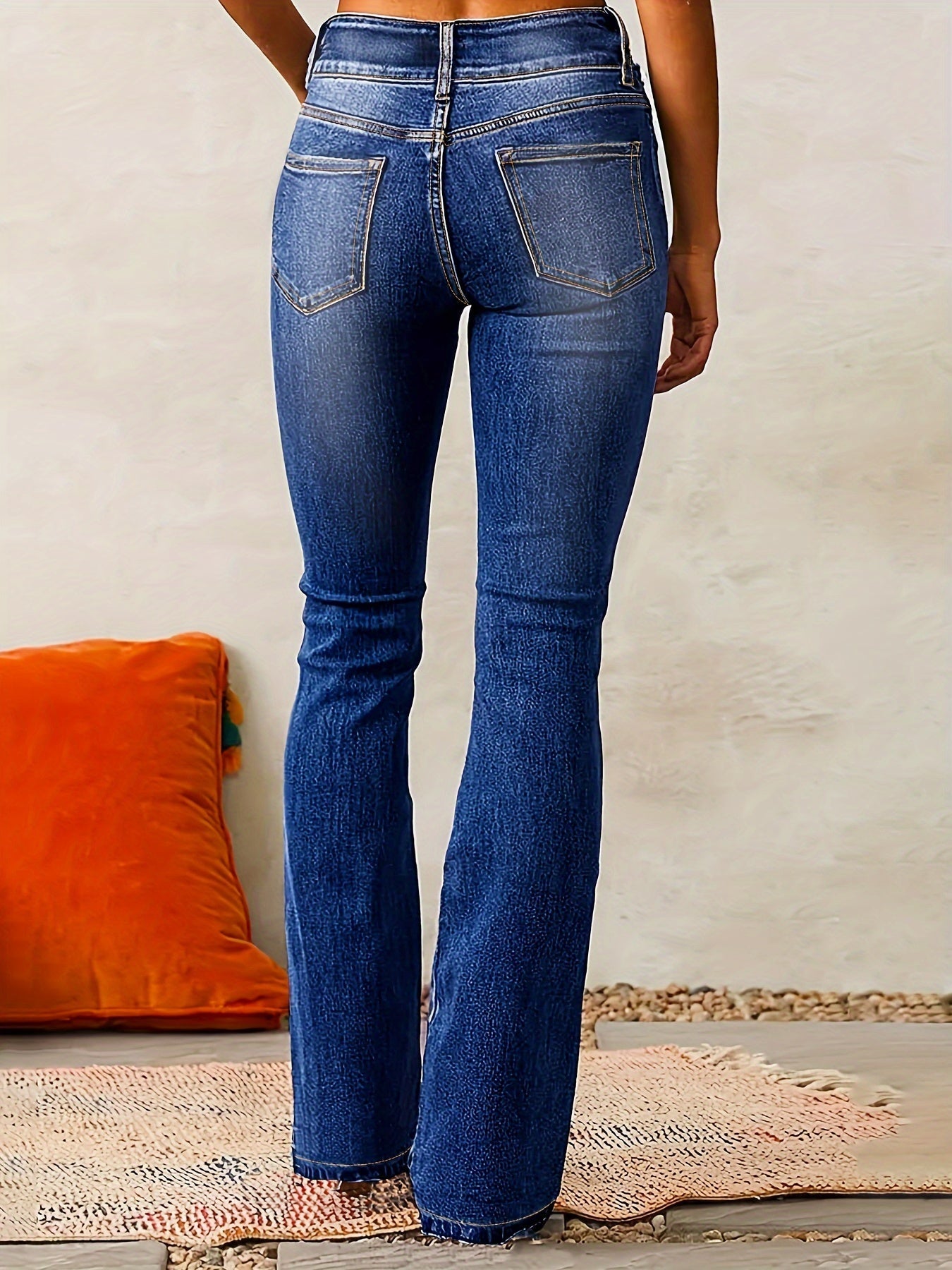 Aurielle | Jeans a Zampa da Donna a Vita Alta