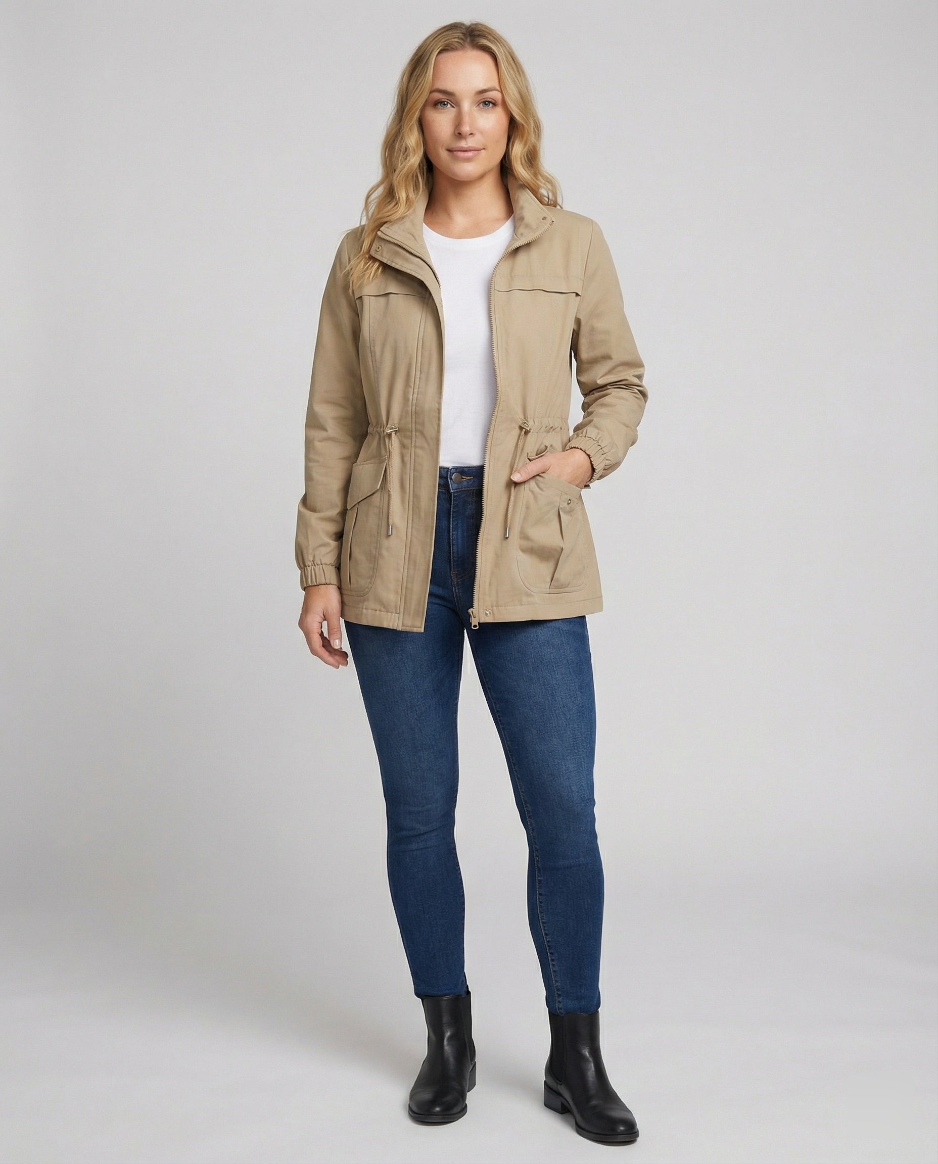 Maham | Giacca Utility Leggera da Donna con Tasche