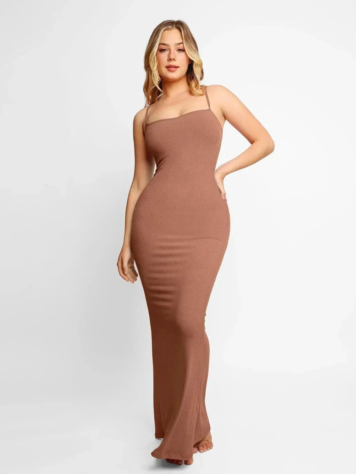 Hadiya | Elegancka Modelująca Sukienka Maxi dla Kobiet