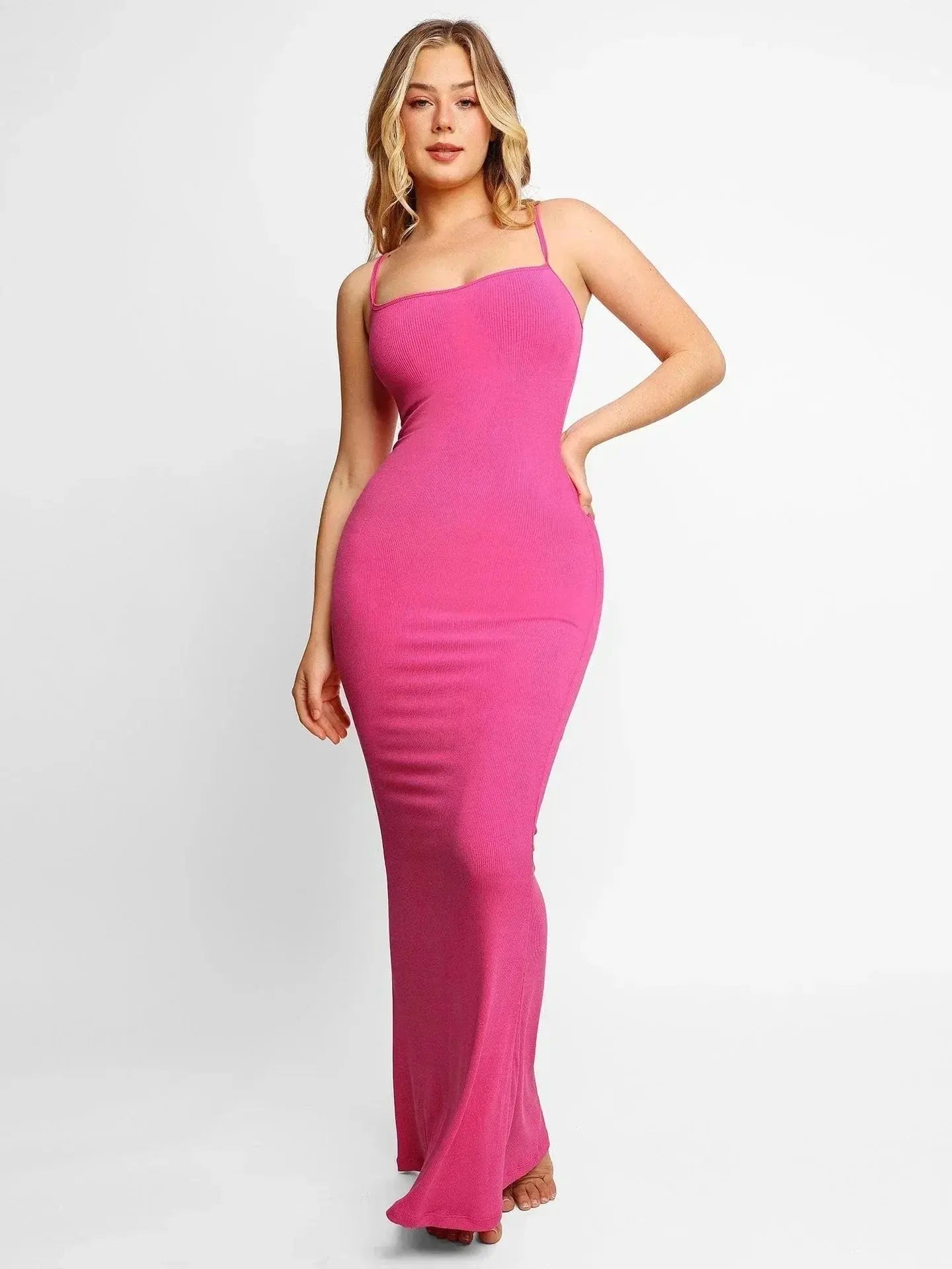 Hadiya | Elegancka Modelująca Sukienka Maxi dla Kobiet