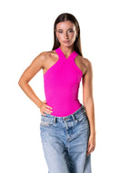 Faith | Damskie Body Shapewear z Halterem Crossover