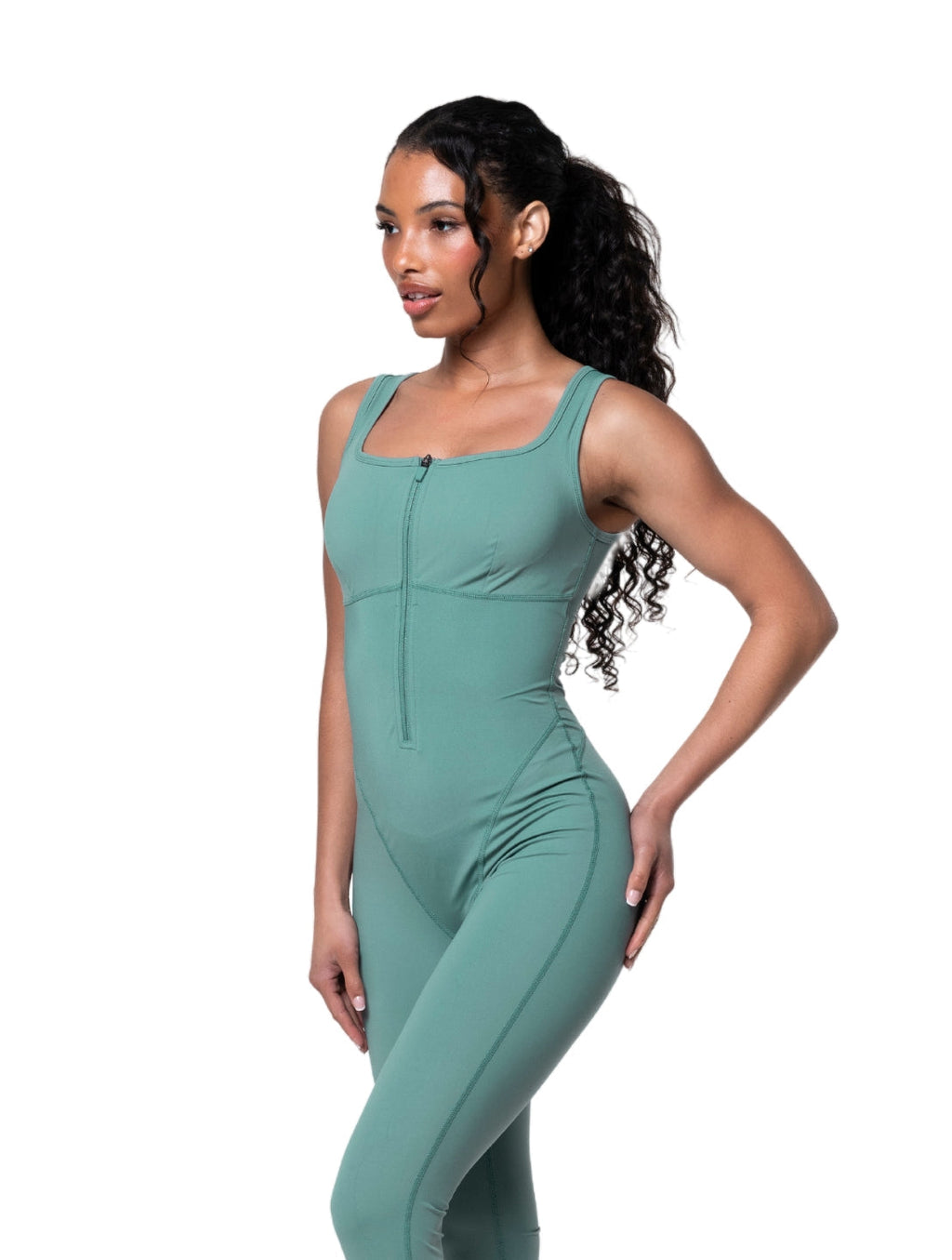 Mana | Catsuit Attillato da Donna con Cerniera