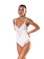 Roselle | Damskie Body z Koronkowym Przodem