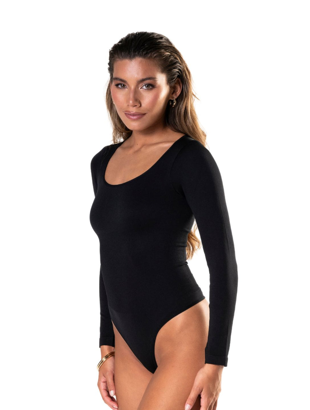 Aurielle | Damskie Body z Długim Rękawem