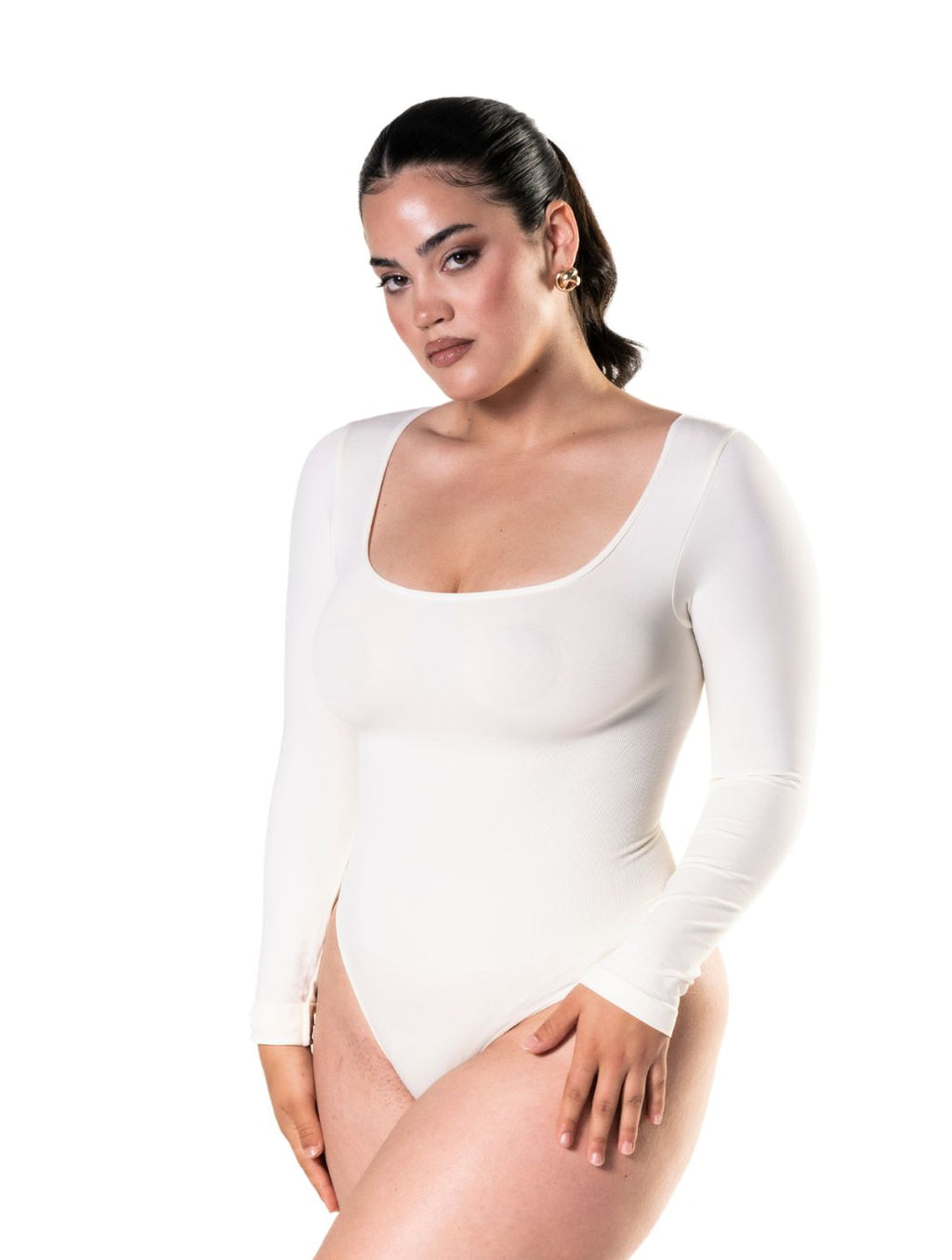 Aurielle | Damskie Body z Długim Rękawem