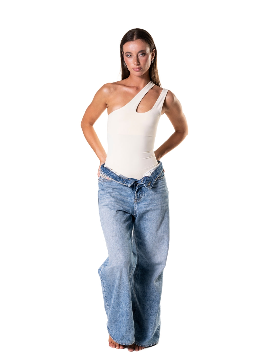 Azura | Costume da Bagno Modellante Monospalla da Donna