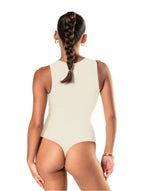 Lunessa | Damskie Body na Ramiączkach z Okrągłym Dekoltem