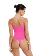 Lyla | Body Stringa Senza Cuciture da Donna con Rifiniture in Pizzo