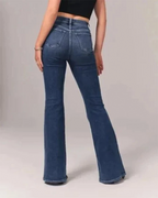 Veloria | Jeans a zampa da donna a vita alta casual