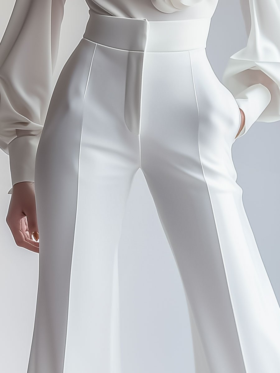 Amelia | Pantaloni eleganti da donna con gamba larga