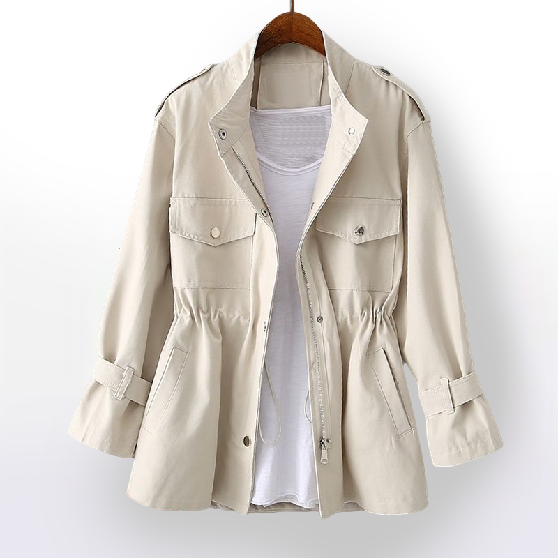 Hareem | Giacca Utility Leggera da Donna con Tasche