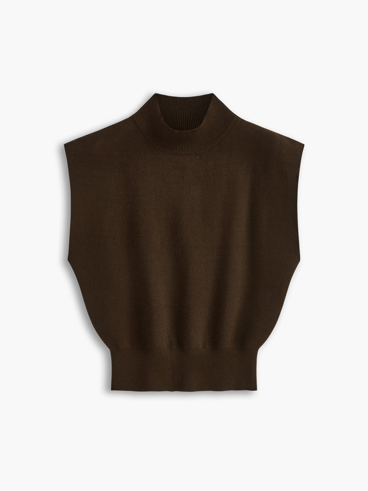 Livia | Top Casual Elegante da Donna con Collo Alto e Maniche Corte