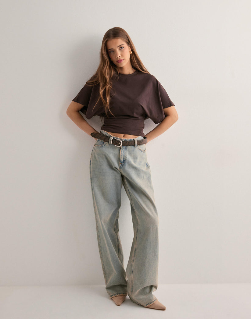 Averil | Women's T-Shirt with Dolman Sleeve and Loose Fit