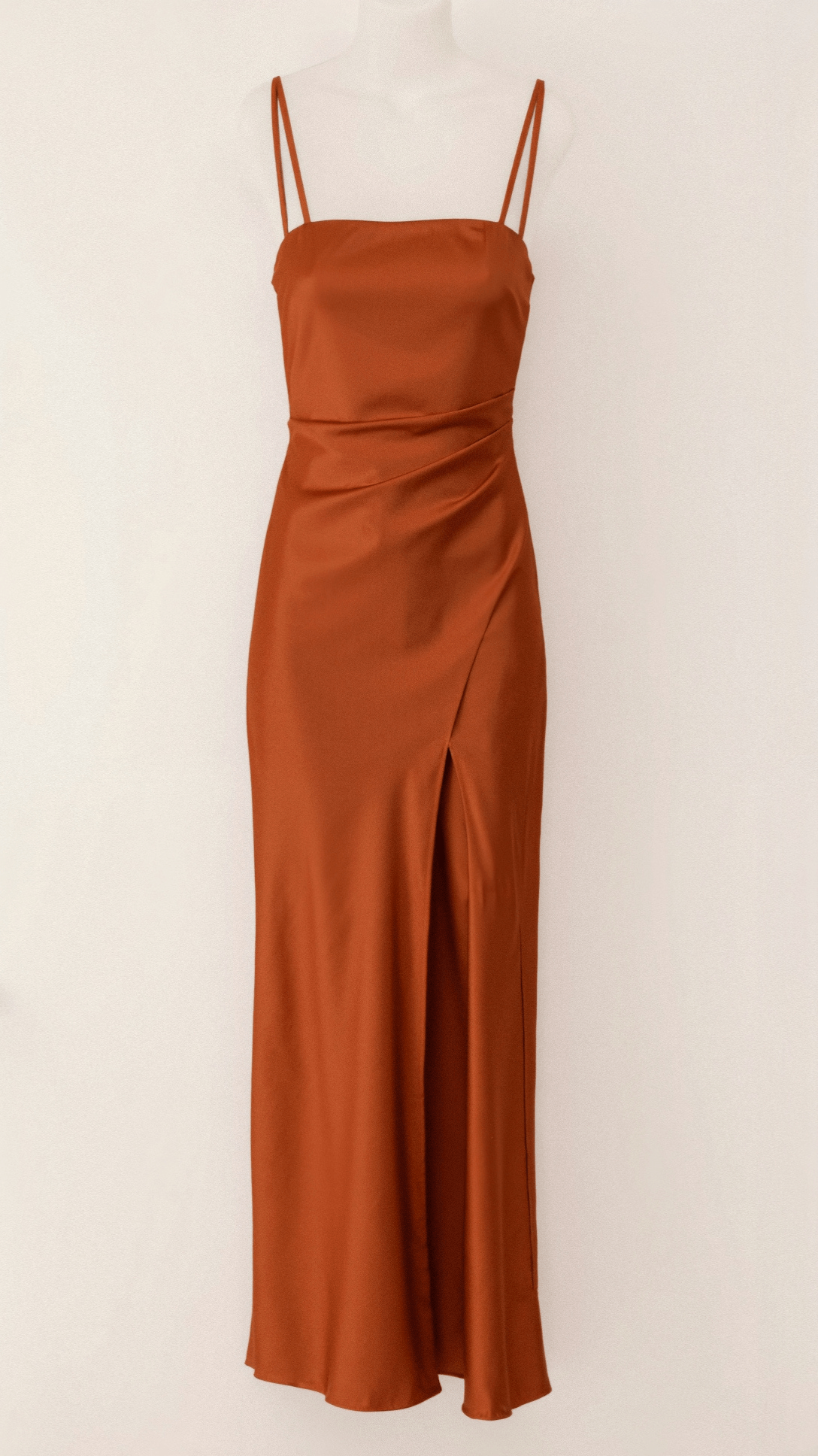 Zenvira | Abito Maxi da Donna con Spalline Sottili da Sera