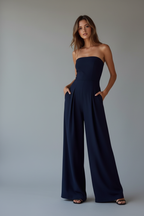 Navy Jumpsuit Studio
