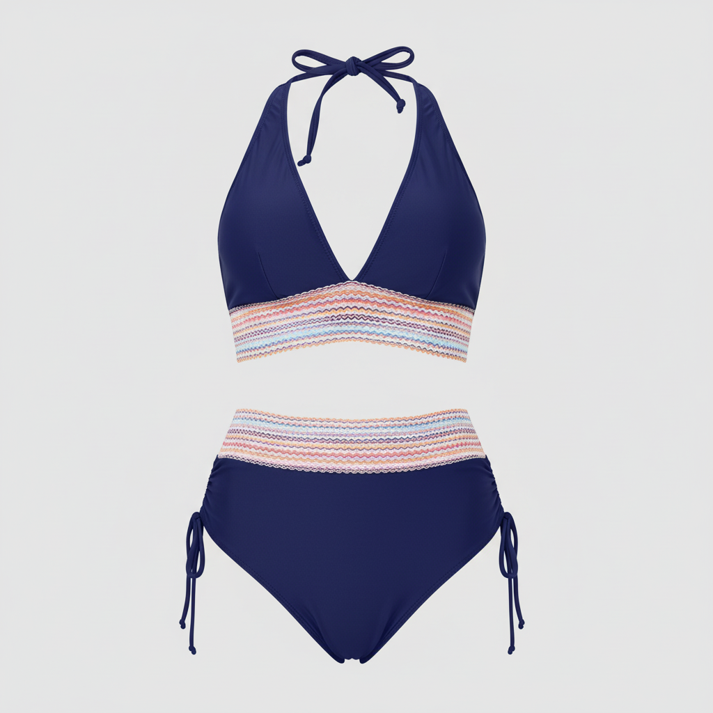 Navy zigzag product