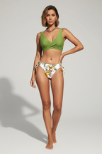 Olive yellow floral studio