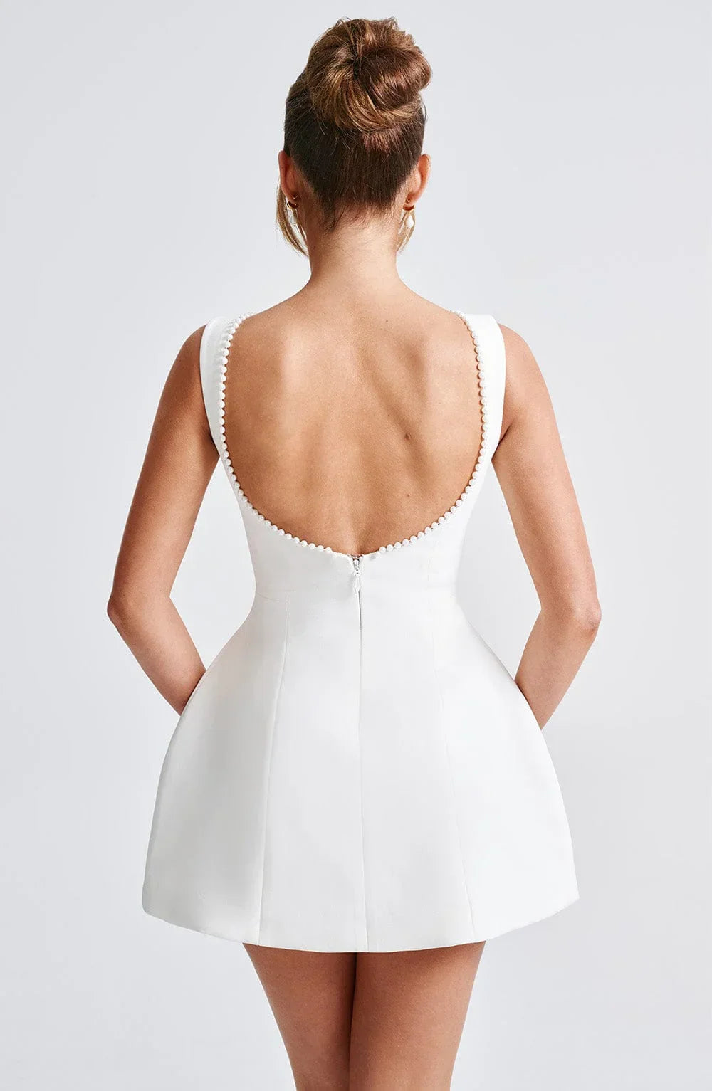 Elowen | Women's Elegant Mini Dress with Decorative Bow