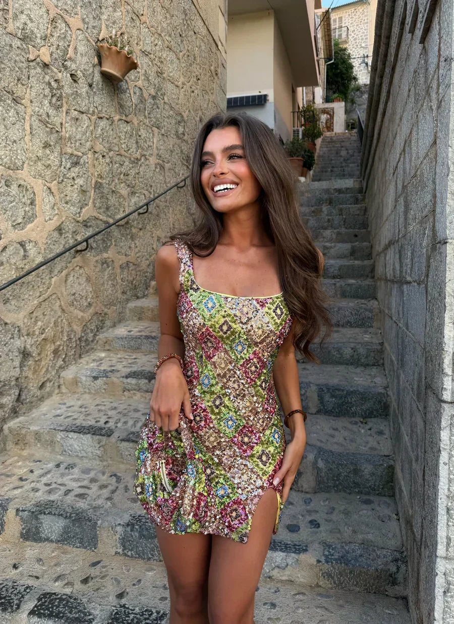 Maribelle | Women's Stunning Mini Dress with Sequins