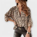 Rowan | Camicia Larga da Donna con Stampa Animalier