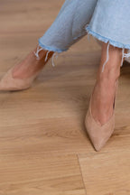 Zunaira | Eleganti Décolleté Slingback con Tacco Aperto