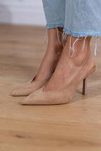 Zunaira | Eleganti Décolleté Slingback con Tacco Aperto