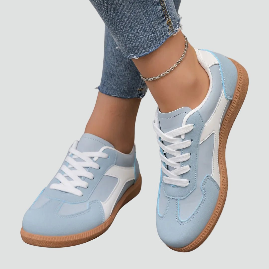 Averra | Sneakers casual da donna con lacci in stile retrò