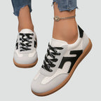 Averra | Sneakers casual da donna con lacci in stile retrò