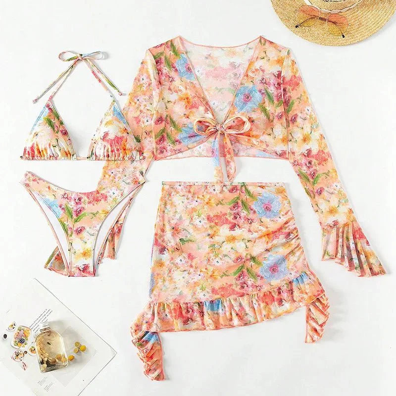 Sorena | Costume da Bagno a Vita Alta con Gonna