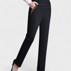 Virelia | Pantaloni Eleganti da Donna con Gamba Dritta e Vita Elastica