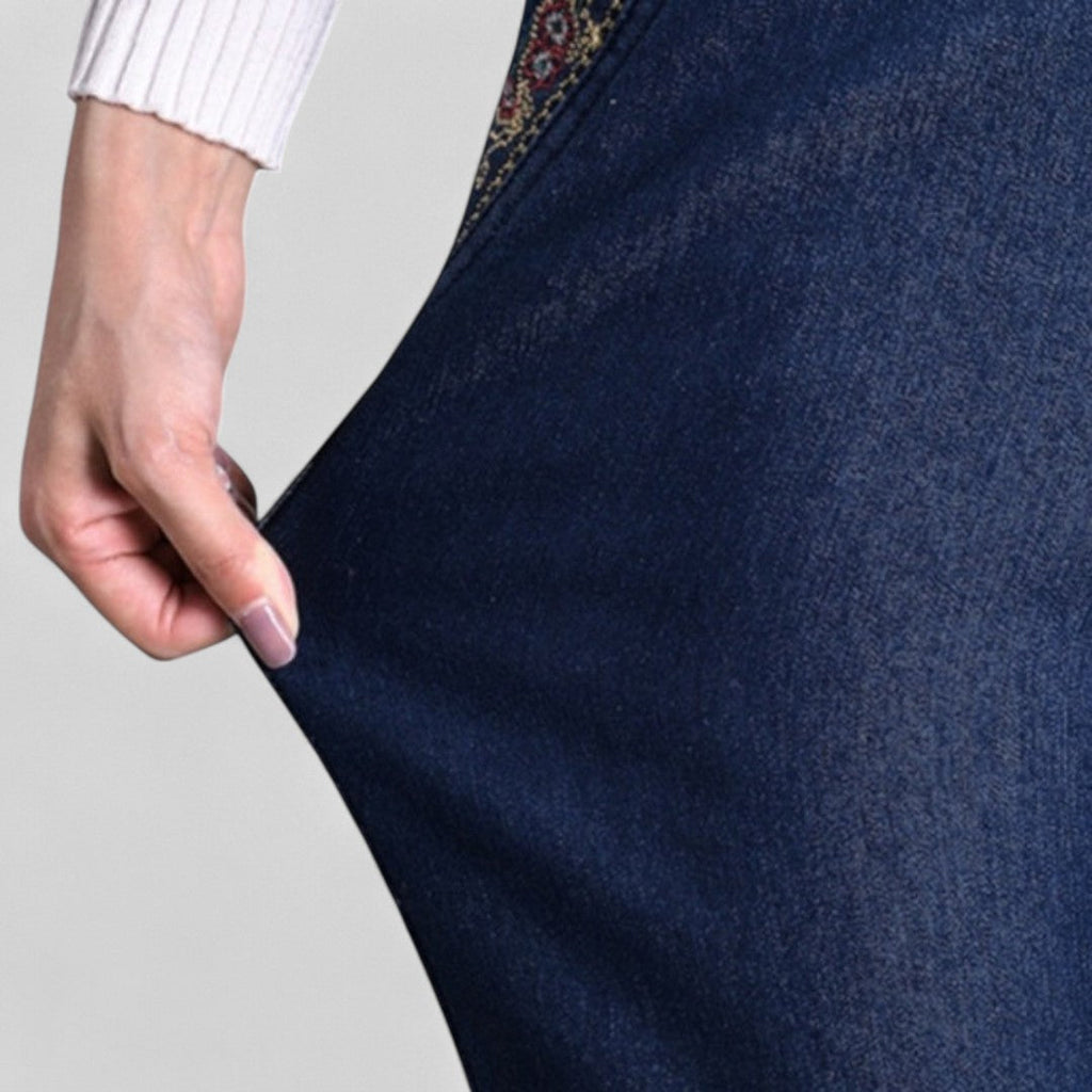 Virelia | Pantaloni Eleganti da Donna con Gamba Dritta e Vita Elastica