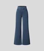 Talise| Jeans Palazzo a Vita Alta con Gamba Larga