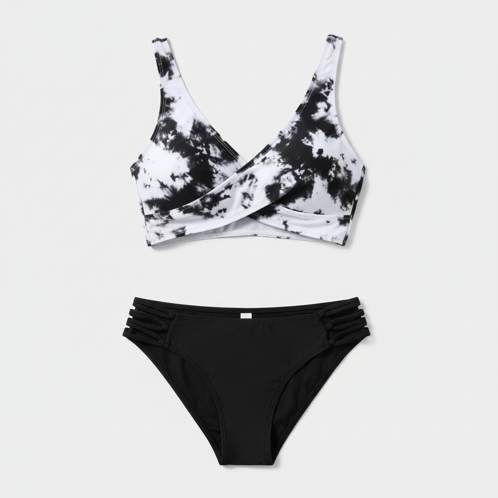 Tie-dye black product