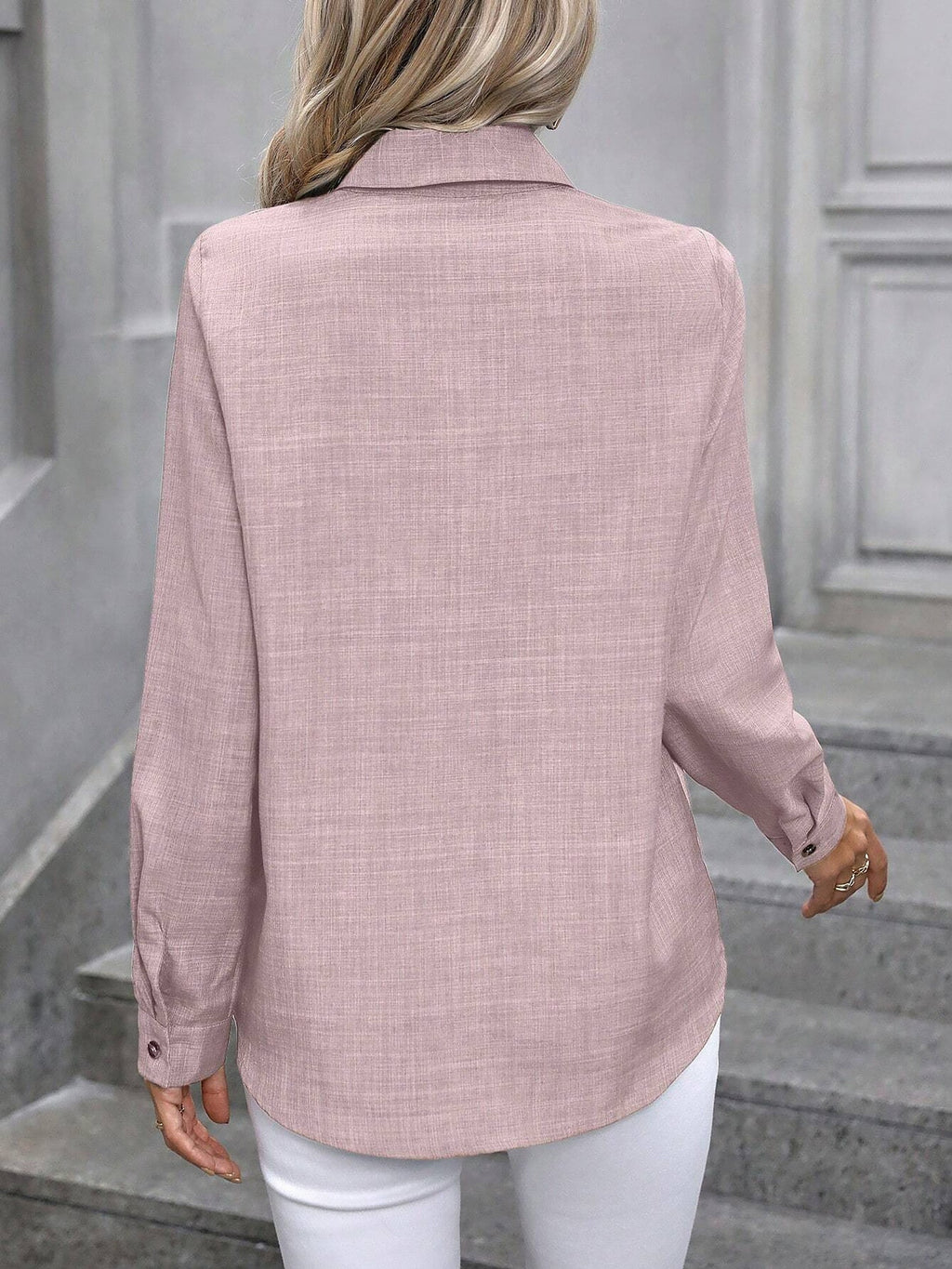 Dalilah | Camicia Elegante da Donna con Colletto e Maniche Lunghe